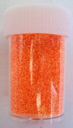 91500-2 Třpytky ORANŽOVÁ FLUO